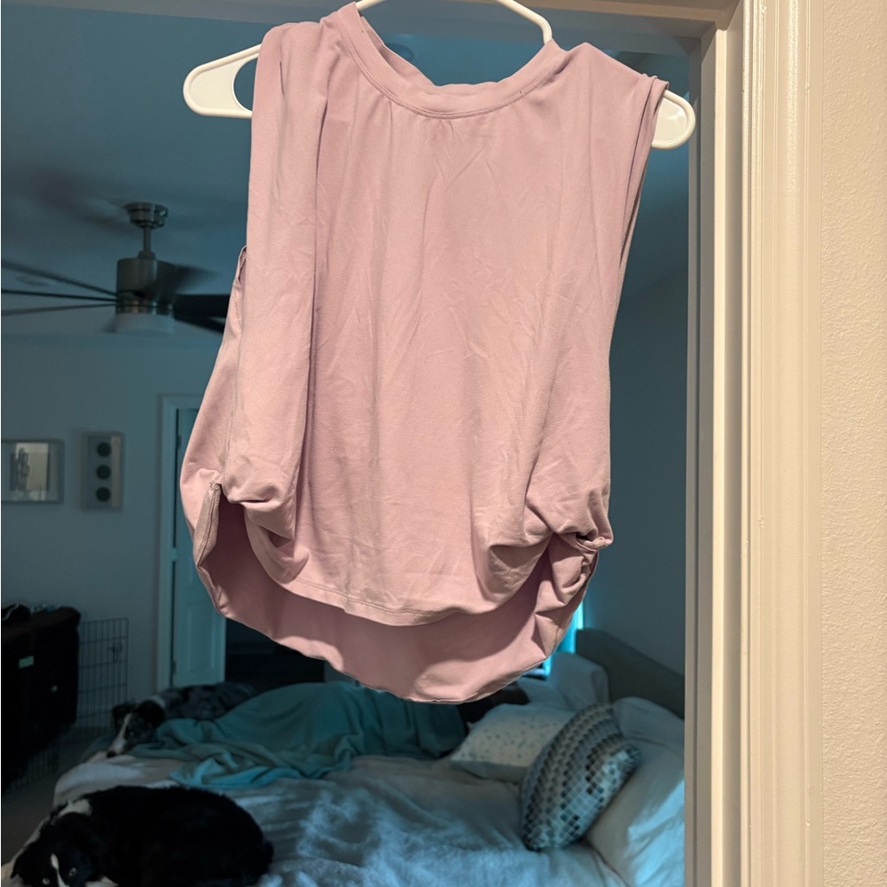 Women's Purple Sleeveless Top